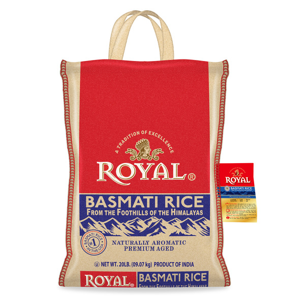 Royal - Basmati Rice - 20 lb Bag