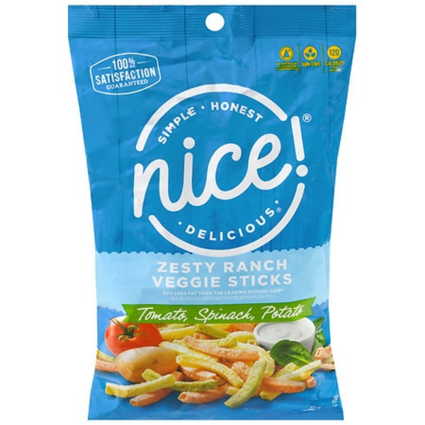 Walgreens Nice! Tomato, Spinach, Potato Zesty Ranch Veggie Vegetable ...