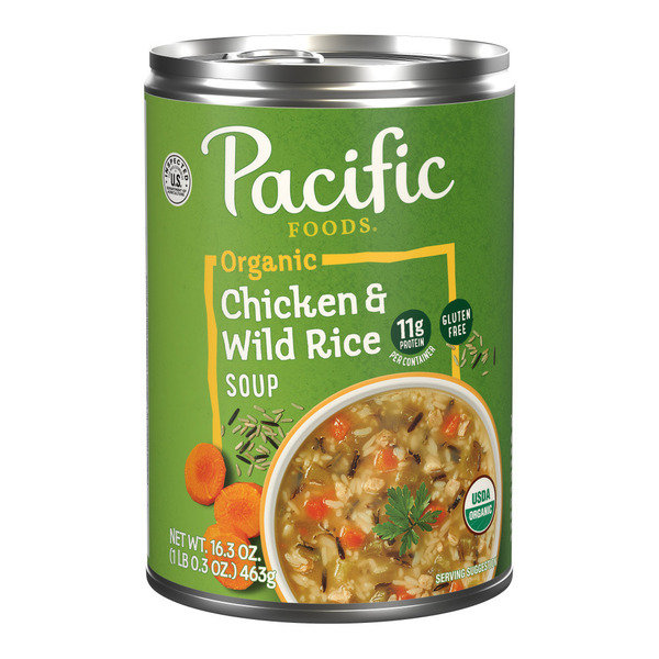 Pacific Foods Organic Chicken and Wild Rice Soup