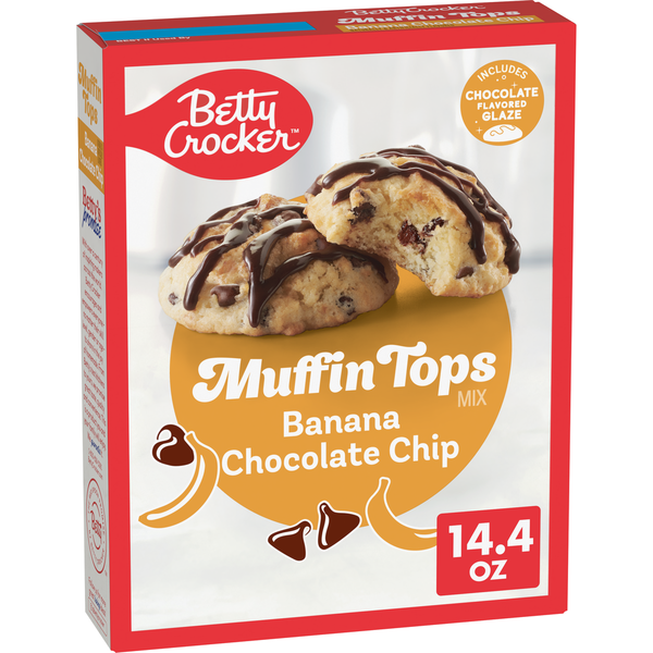 Betty Crocker Muffin Tops Mix, Banana Chocolate Chip Same