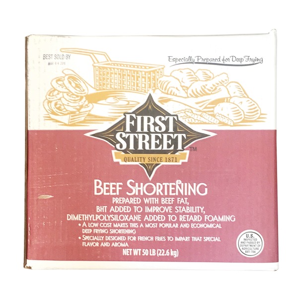 First Street Beef Shortening (50 lb) from Smart & Final Instacart