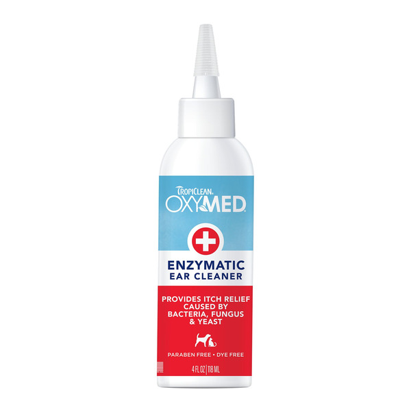 Tropi Clean OxyMed Enzymatic Ear Cleaner for Pets