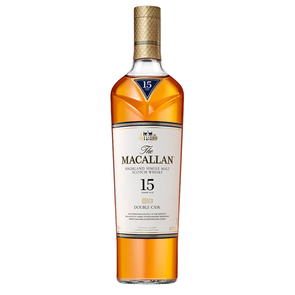 Macallan 15yr Single Malt Scotch Speyside, 750 ml Same-Day