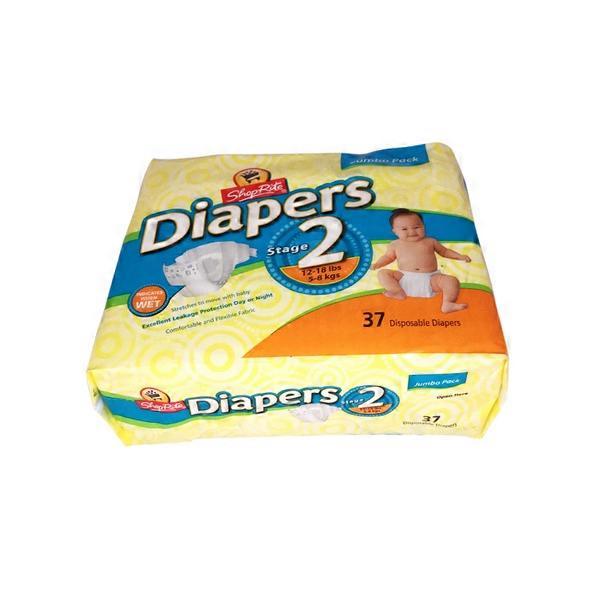 ShopRite Size 2 Diapers Jumbo Pack (1 ct) Instacart
