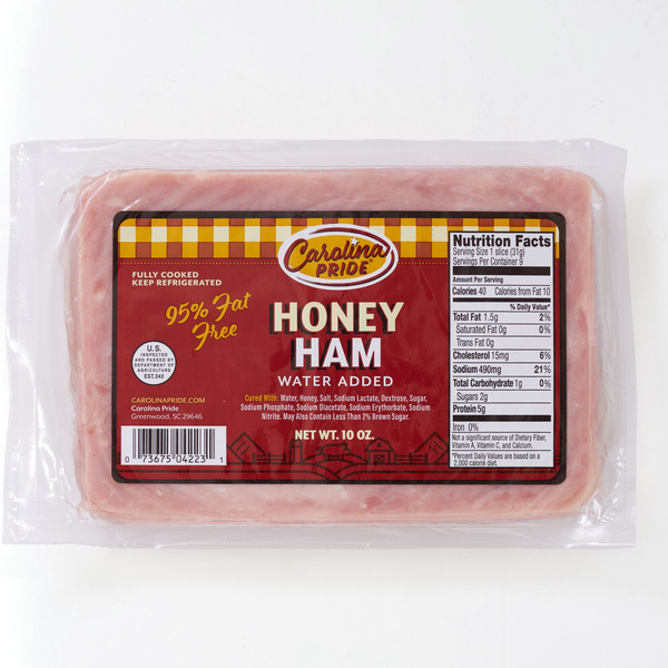 Carolina Pride Honey Ham, Sliced