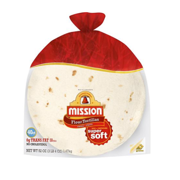 Mission - Soft Taco Tortillas - 40 Ct