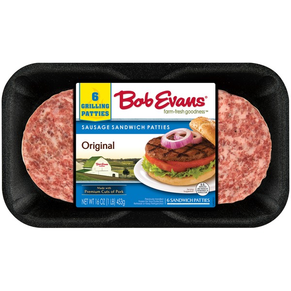 Bob Evans Original Sausage Sandwich Patties (16 oz) Instacart