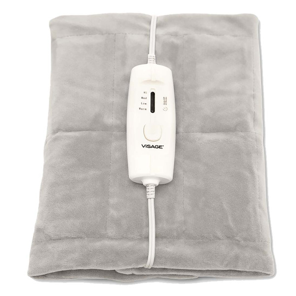 ALDI Visage Weighted King Size Heating Pad Gray Pickup Instacart
