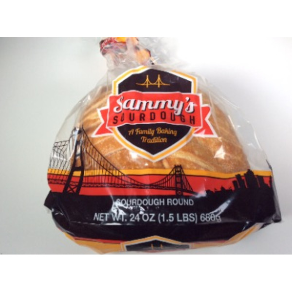 Sammy's Sliced Round Sourdough