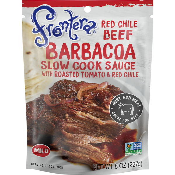 Frontera Red Chile Beef Barbacoa Slow Cook Sauce