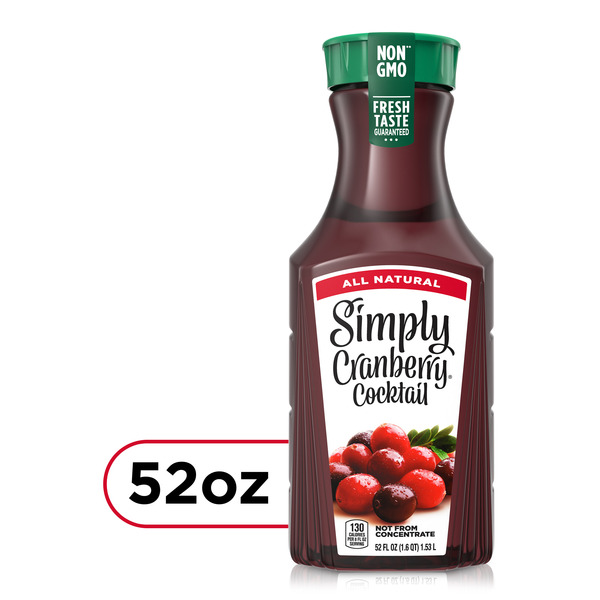 Simply Cranberry Juice Drink Bottle