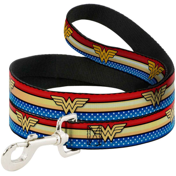Buckle-Down Wonder Woman Logo Dog Leash