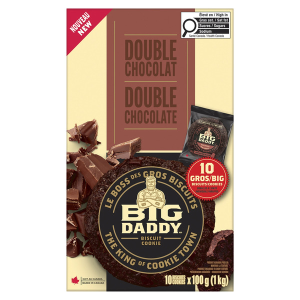 Big Daddys Double Chocolate Cookies
