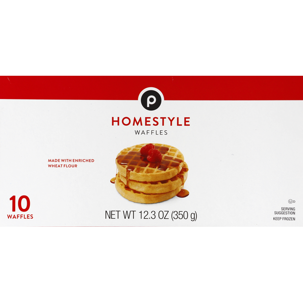 Publix Waffles, Homestyle (10 each) Instacart