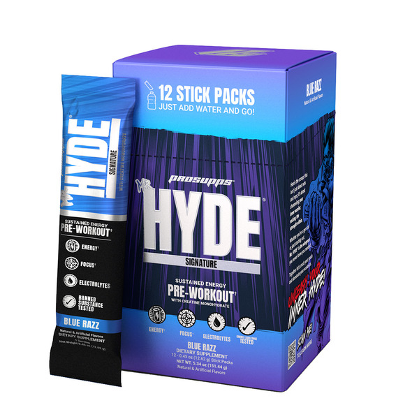 ProSupps Hyde Signature Pre Workout, Blue Razz Same-Day Delivery