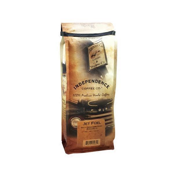 Independence Coffee Co. Dark Roast Jet Fuel Multi Origin Whole Bean 100