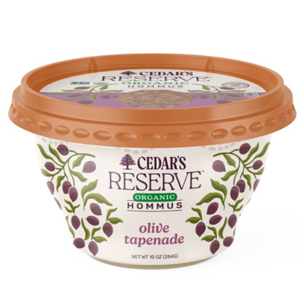 Cedar's Mediterranean Foods Organic Olive Tapenade Reserve Hommus