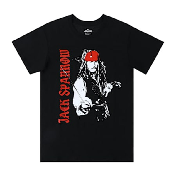 Disney Pirates of the Caribbean Jack Sparrow Graphic Tee