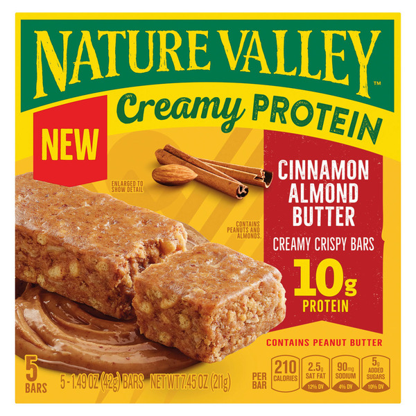 General Mills Cinnamon Almond Creamy Protein Bars