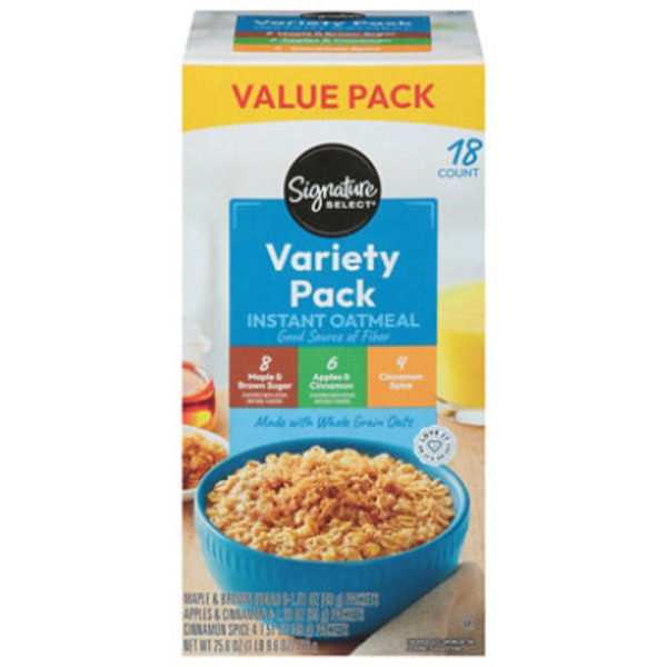 Signature SELECT Oatmeal Variety Value Pack