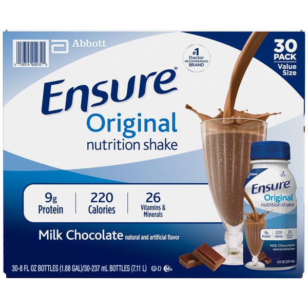 Ensure Original Milk Chocolate Nutrition Shake (8 fl oz) from Costco