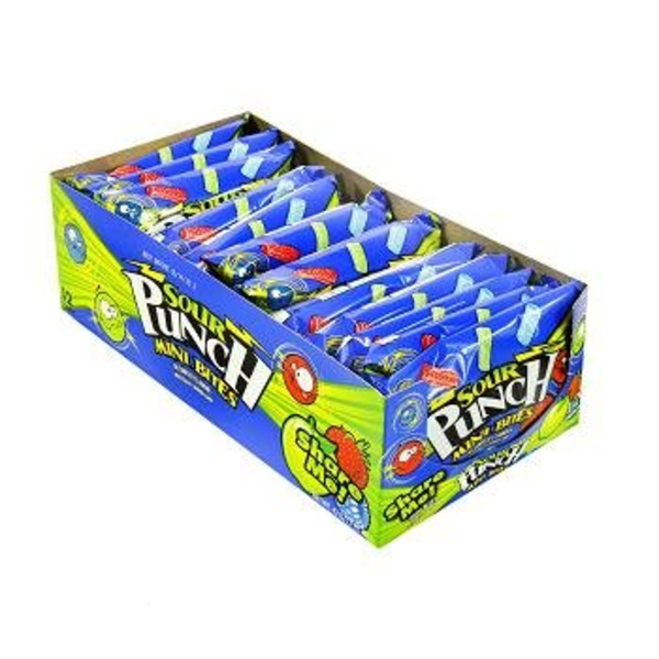 Sour Punch - Assorted Flavor, Mini Bites - 12/3.5 oz