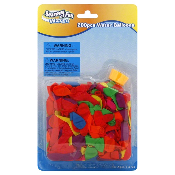 Seasons Of Fun Water Balloons (200 each) Instacart