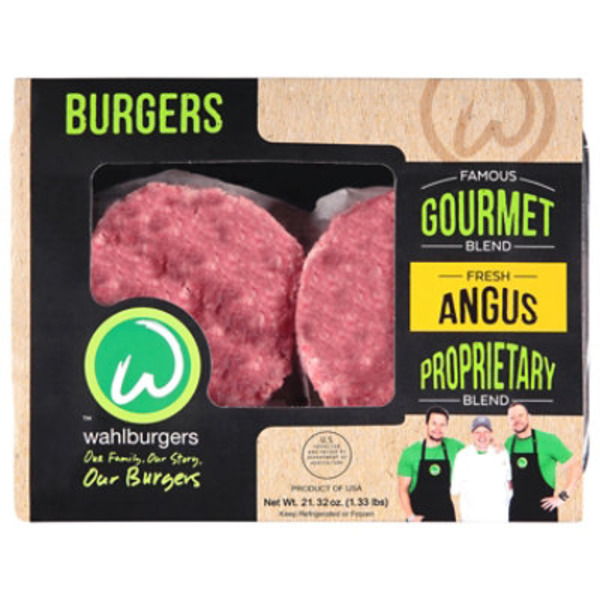 Wahlburgers Proprietary Blend Burgers