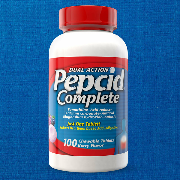 Pepcid Complete 10 mg Chewable Tablets, 100 ct