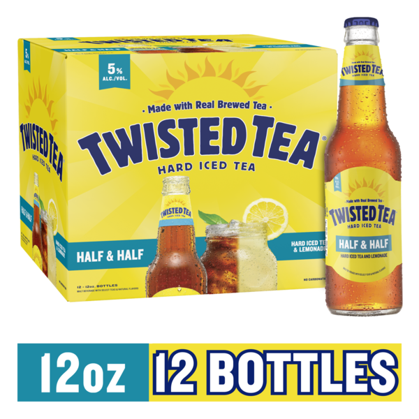 Twisted Tea Half Half, Hard Iced Tea (12 fl oz) Instacart