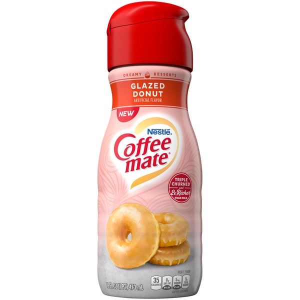 Nestlé Coffee Mate Glazed Donut Coffee Creamer (16 oz) Instacart