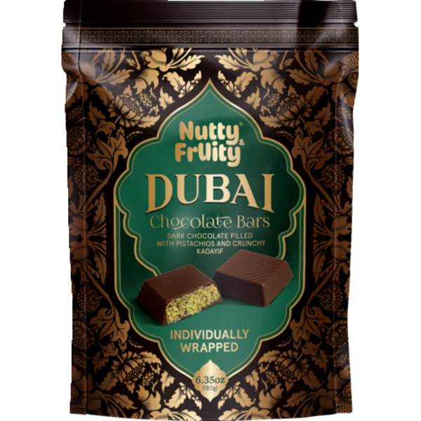 Nutty & Fruity Dubai Dark Chocolate Bars