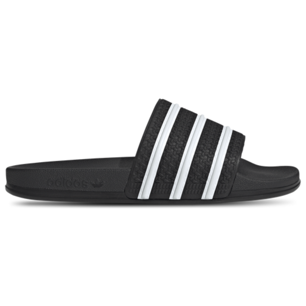 adidas Men's Adilette OG Comfort Slides, Size 12 - White/Core Black