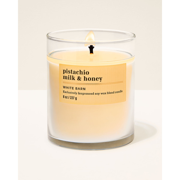 Pistachio Milk & Honey Single Wick Candle