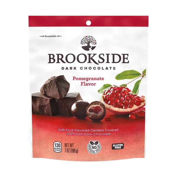 BROOKSIDE Dark Chocolate and Pomegranate Flavored Snacking