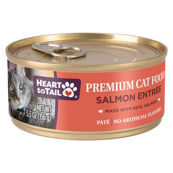 Heart to Tail Salmon Dinner Canned Cat Food