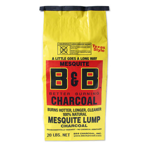 B&B Charcoal, Mesquite Lump, Texas Style