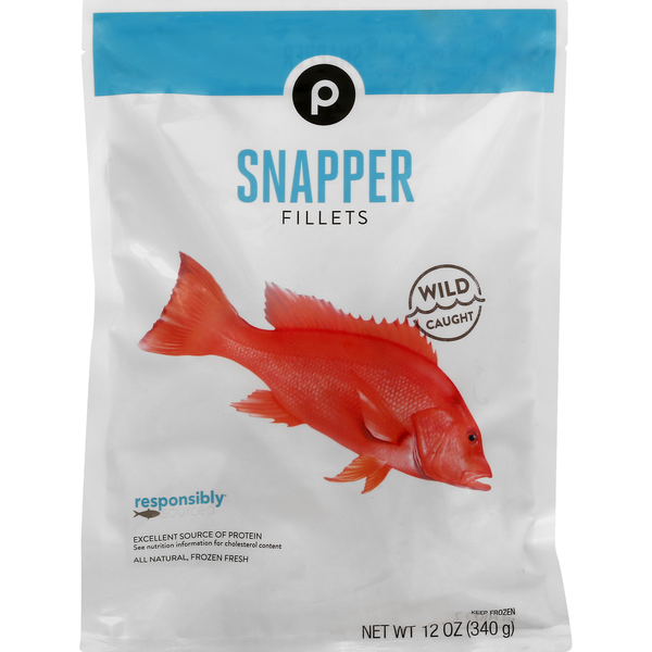 Publix Snapper Fillets, Wild Caught Same-Day Delivery or Pickup