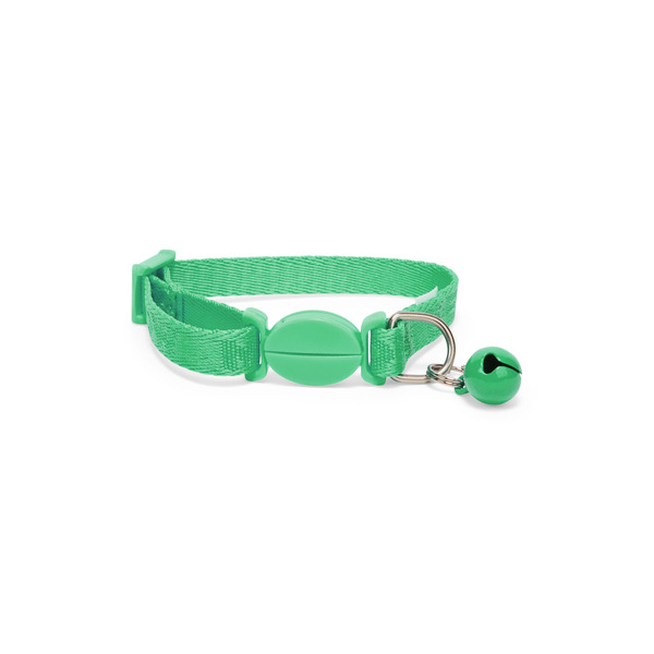 Youly Basic Meow Jacquard Kitten Collar, X-Small - Green