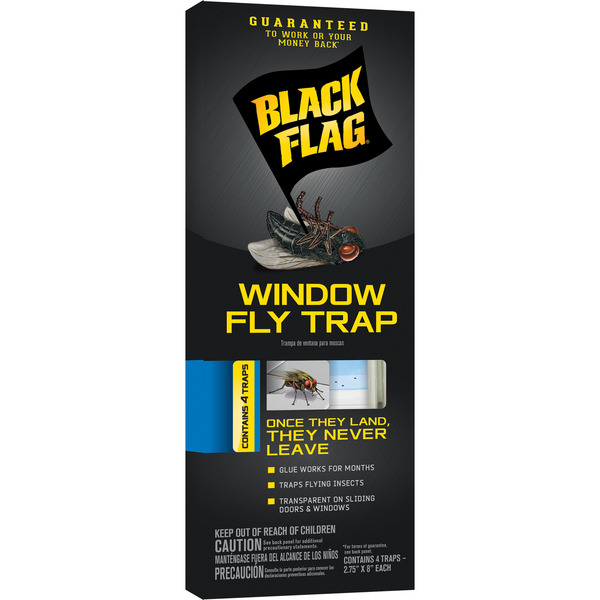 Black Flag Fly Trap, Window