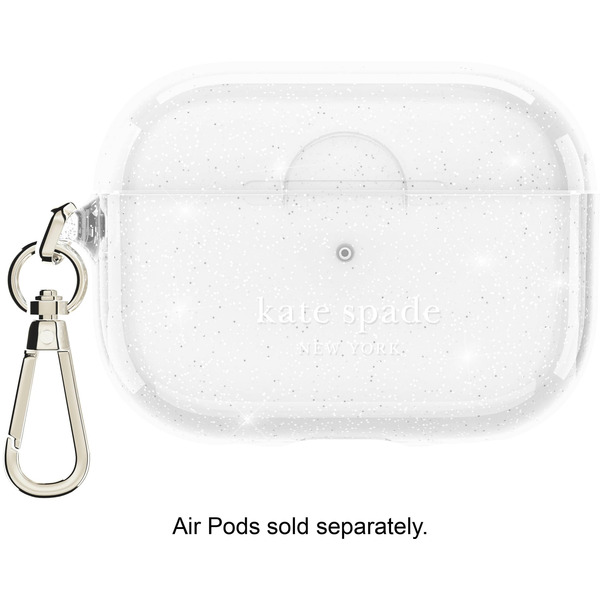 kate spade new york Protective Case for Apple AirPods 4th Generation - That Sparkle Silver