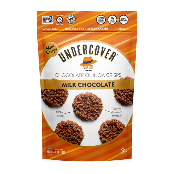 Ralphs Undercover Chocolate Quinoa Crisps, Milk Chocolate, Mini Same ...