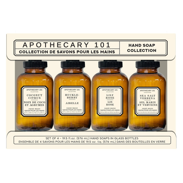 Apothecary 101 Glass Hand Soap Collection