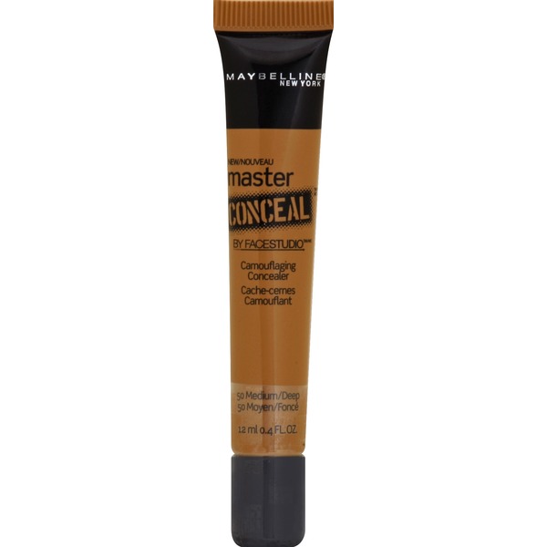 Maybelline Concealer, Medium Deep 50 (0.4 oz) Instacart