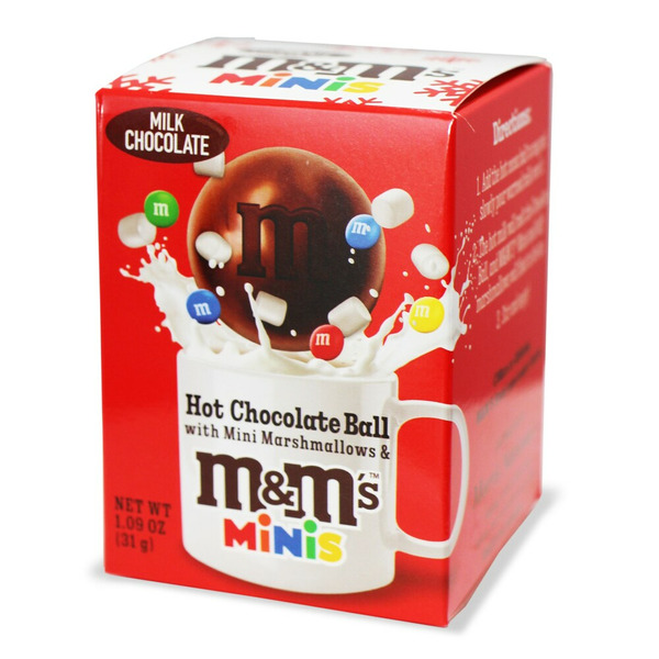 Kroger M&M's Milk Chocolate Hot Chocolate Ball With Mini Marshmallows