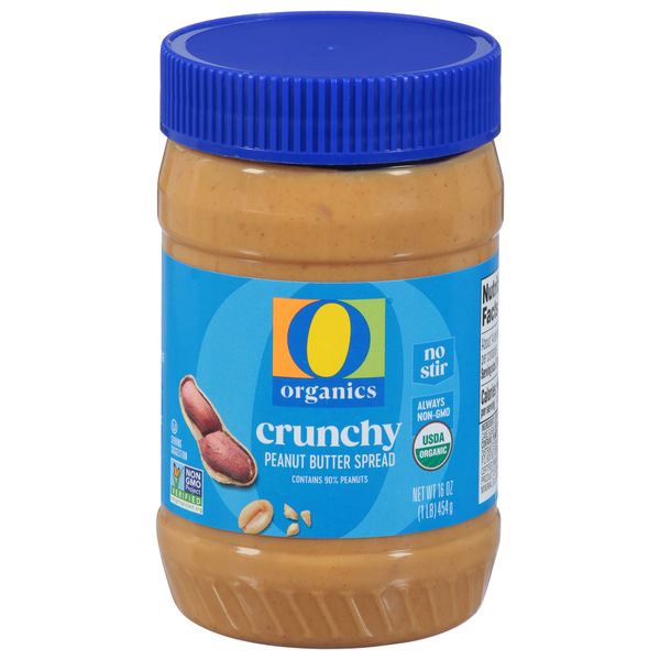 O Organics Peanut Butter Spread, Crunchy