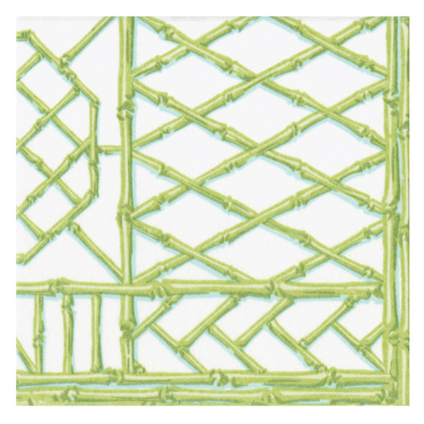 Caspari Bamboo Screen Cocktail Napkin