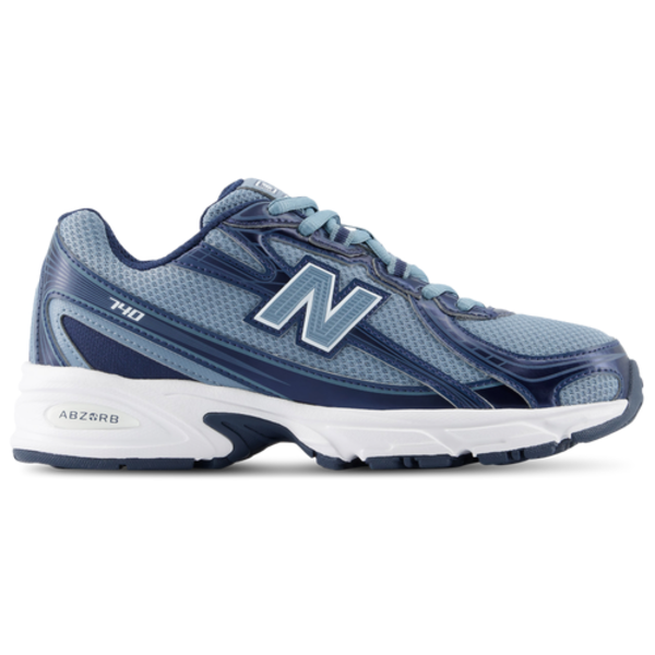 New Balance Kids' Grade School 740 Shoes, Size 5.5, Medium/D - Shadow Blue & Navy