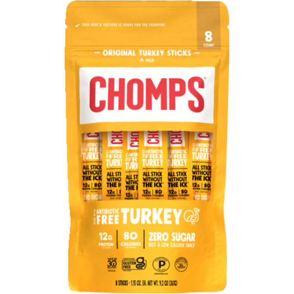 Chomps Original Turkey Stick 8 Pack