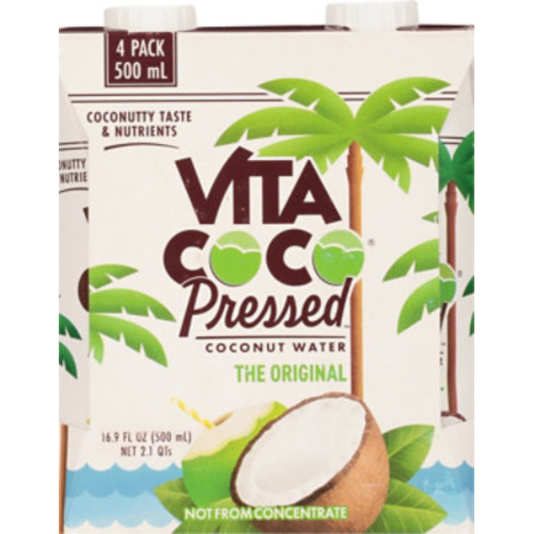 Vita Coco Pressed Coconut Water, Pressed Coconut